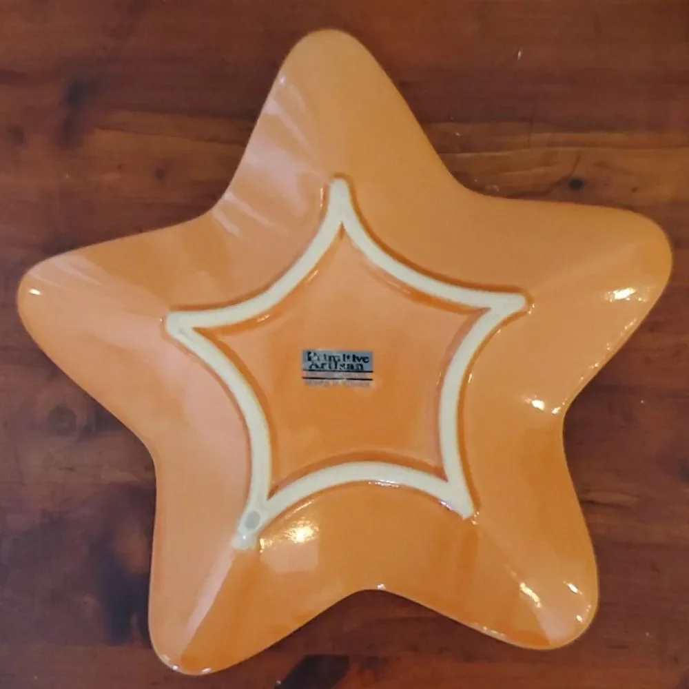 Primitive Artisan Starfish Plate